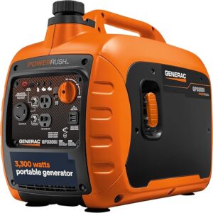 Generac 7153 GP3300i 3,300-Watt Gas-Powered Portable Inverter Generator